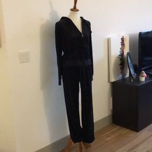 Old Navy Black velour jumpsuit